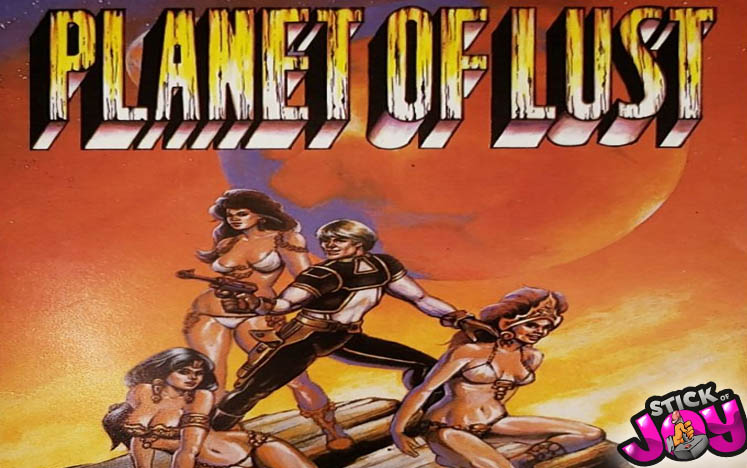 brad stallion retro science fiction adult video game series overview planet of lust