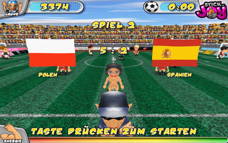 flitzer fussball wm  streaker game gameplay screenshot 