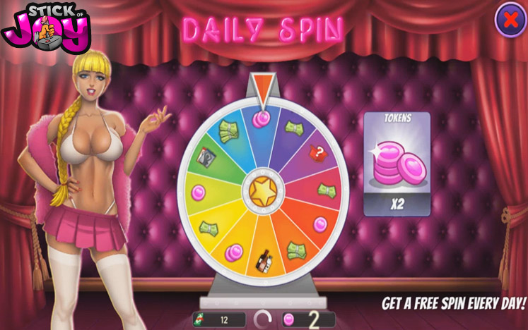 jo fellas gentlemens club remake strip club sim adult game spin the wheel