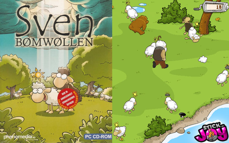 sven bomwollen videogame franchise the horny sheep game  sven