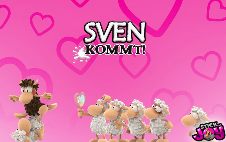 sven bomwollen videogame franchise the horny sheep game  sven kommt 