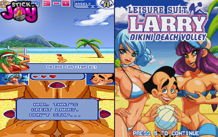 the leisure suit larry adult mobile game love for sail jme java bikini beach volley